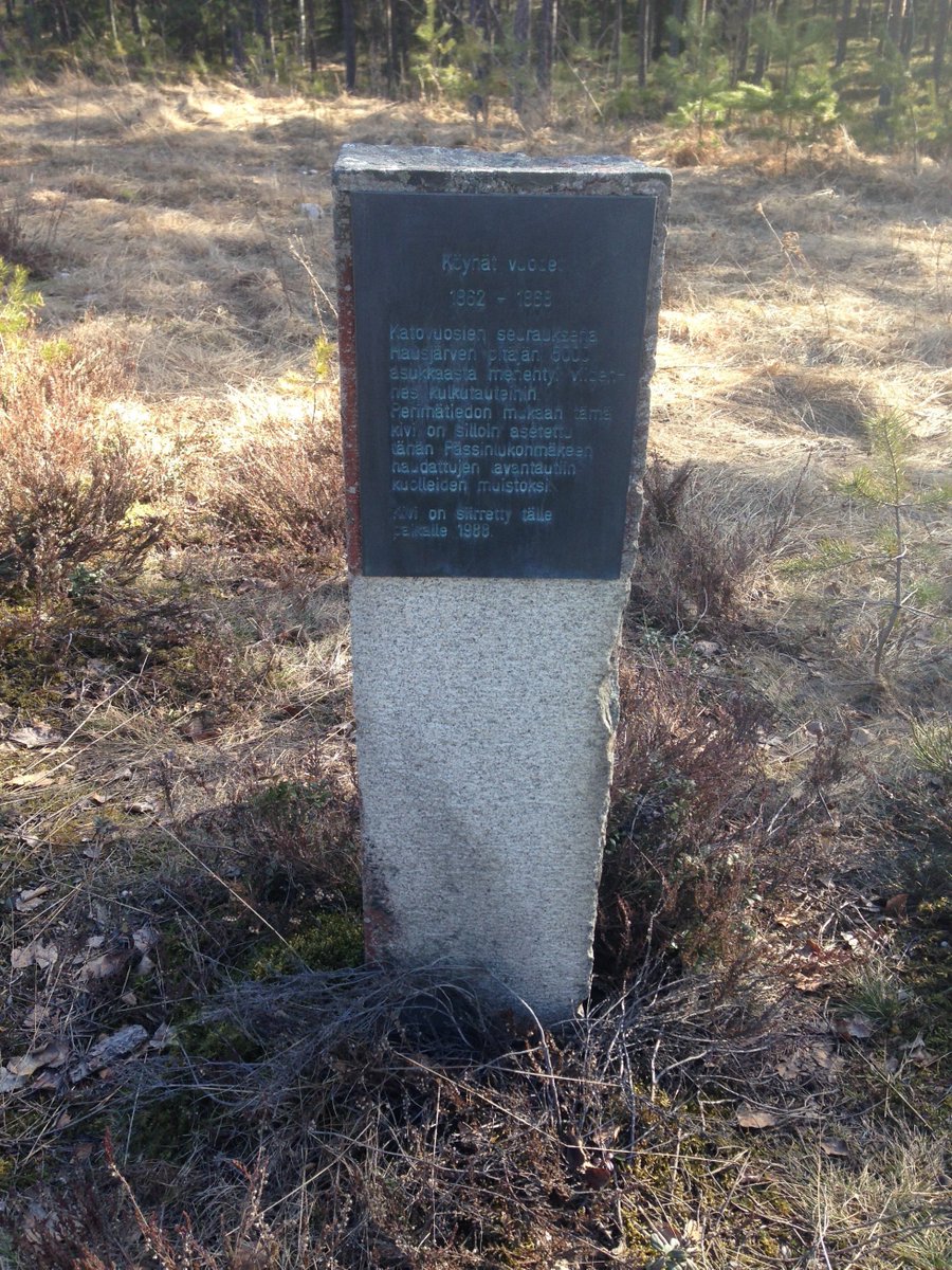 Finnish Famine Memorials tweet media