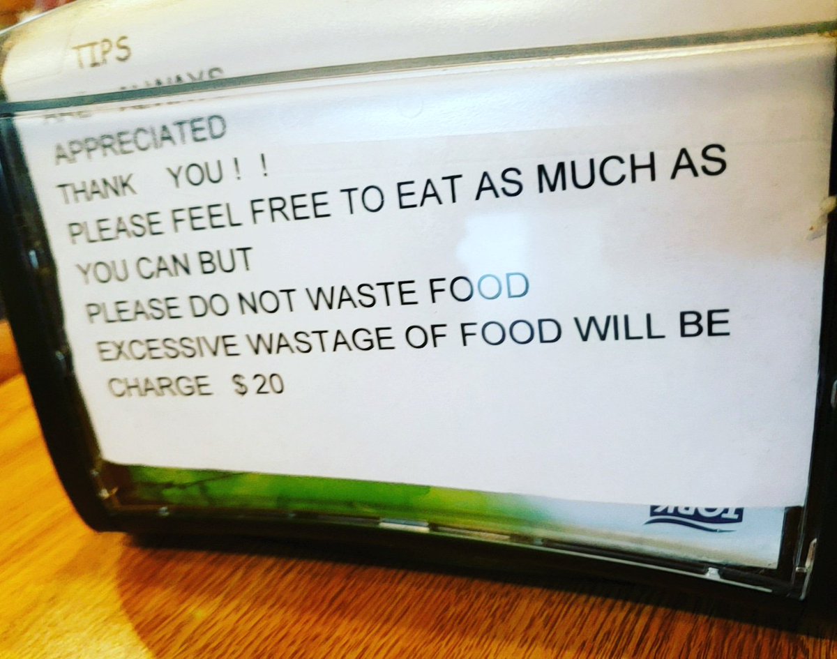 soulfoodscholar's tweet photo. I've been warned. #buffetrules #zerowastedining https://t.co/Baz7CNAI8c