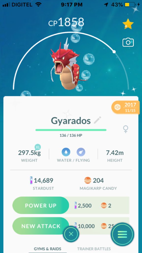 carlosbep_'s tweet photo. Mis shiny #pokemos #PokemonGO #PokemonGOfriend code: 7615 7897 3683 https://t.co/439qDZeMKr