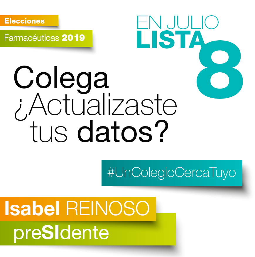 Lista8CercaTuyo's tweet photo. Colega se realizan elecciones farmacéuticas, ¿Tenés tus datos actualizados? Si querés acompañar a Isa Reinoso y votar la Lista 8 recordá que los sobres llegarán a la dirección declarada por vos. Es importante que los revises, mirá https://t.co/pZmCocfMbZ / https://t.co/tDd9UIrw1Z https://t.co/aaDmCMPJPv