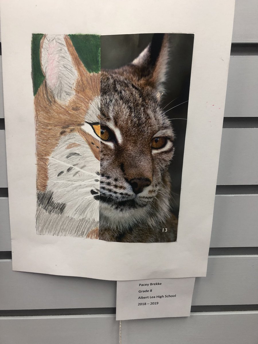 AL_BoysSwim's tweet photo. I went to the student art show today and saw this. A nice piece from one of the swimmers on the team! https://t.co/ClwYK75T52