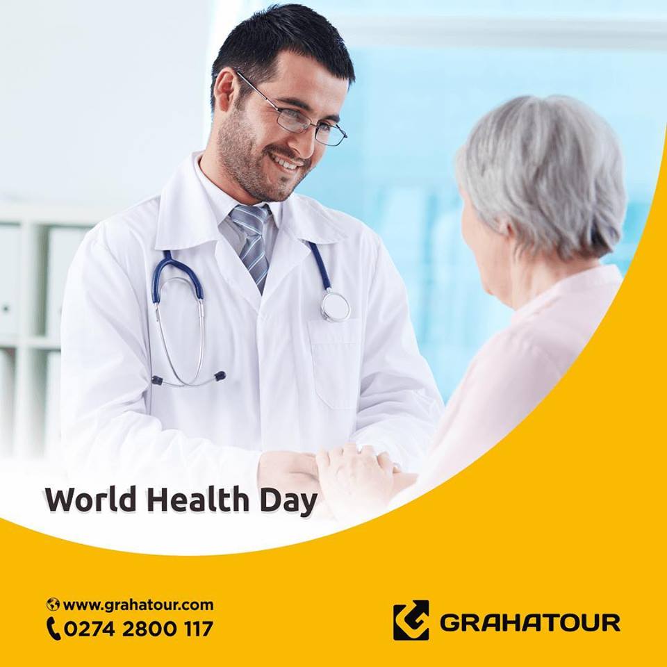Terlalu sibuk bekerja dan beraktifitas membuat kita  tidak sadar kalau kemarin itu tepatnya 7 April 2019 adalah Hari Kesehatan Dunia loh 🙂

Happy  World Health Day (7th April 2019) to all people around the world.
#harikesehatansedunia #worldhealthday