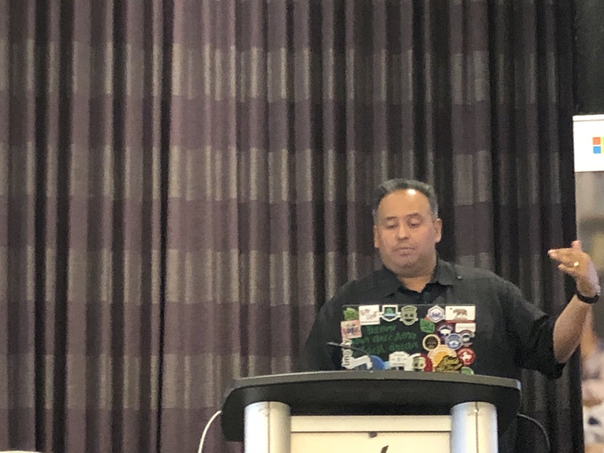 mimg1225's tweet image. Kicking off #CANeLearn day 1 keynote with @mvsgbarcenas #EdTechTeam #MapleSyrupEdu