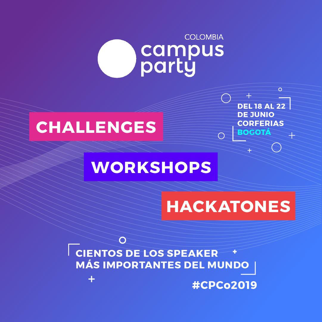 MktFinanzas's tweet photo. 🧐 Llega a Colombia #CampusParty #CPCO2019 @campuspartyco  un evento para aprender de #Innovación, #Ciencia y #Tecnología, para nuestra comunidad tienes el 20% descuento en tu entrada usando el código: marketingyfinanzas-cpco2019
Compra Aquí ➡️ https://t.co/gQS6ZytlbS https://t.co/rOgXGQfdUm