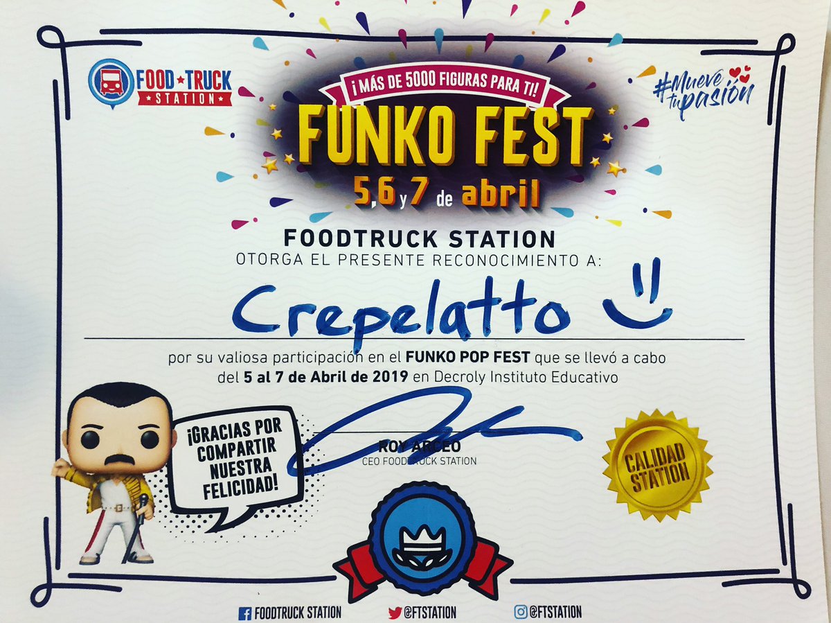 Crepelatto's tweet photo. Muchas gracias a todos nuestros clientes y por su puesto a @FTStation por la invitación! https://t.co/A2mhlMcroA