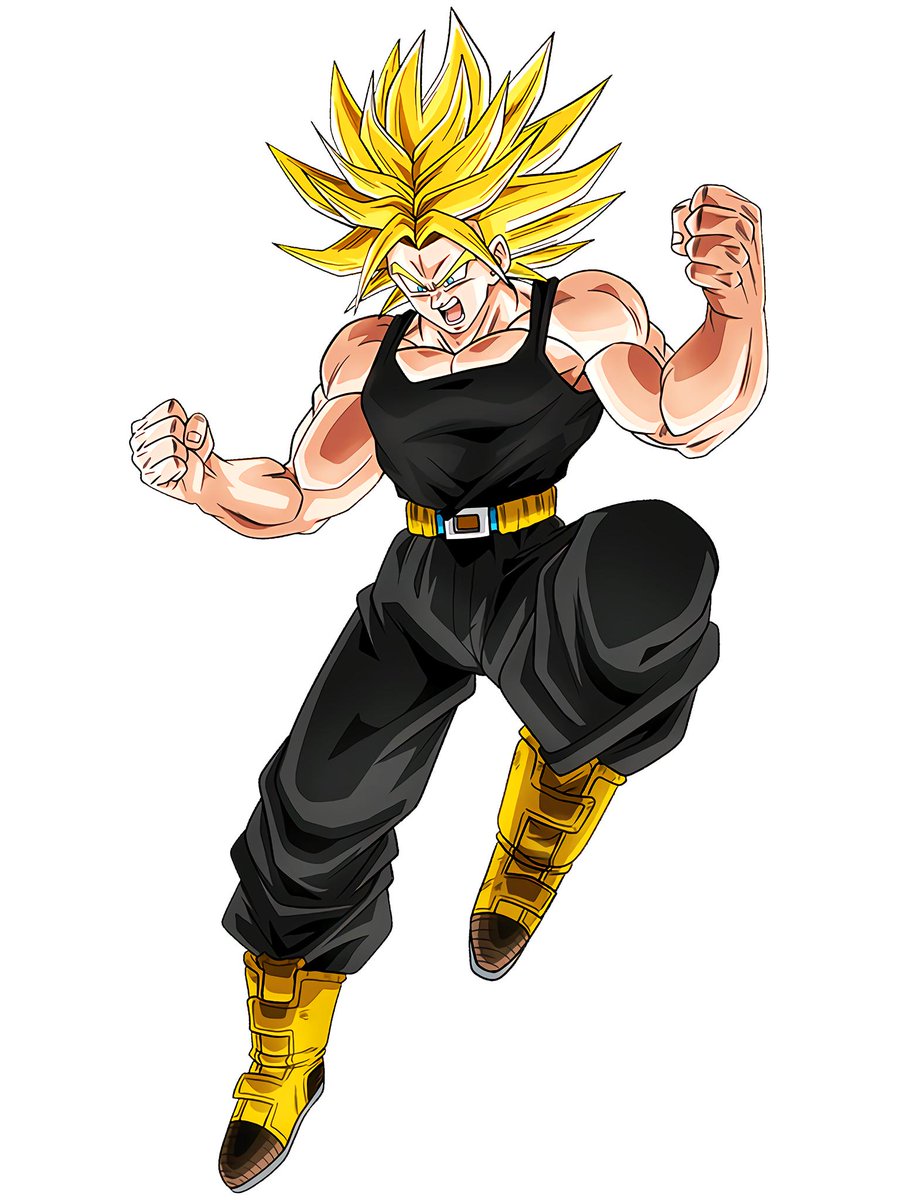 Hydros on X: Boujack Movie Long hair Trunks & SSJ Trunks Boss