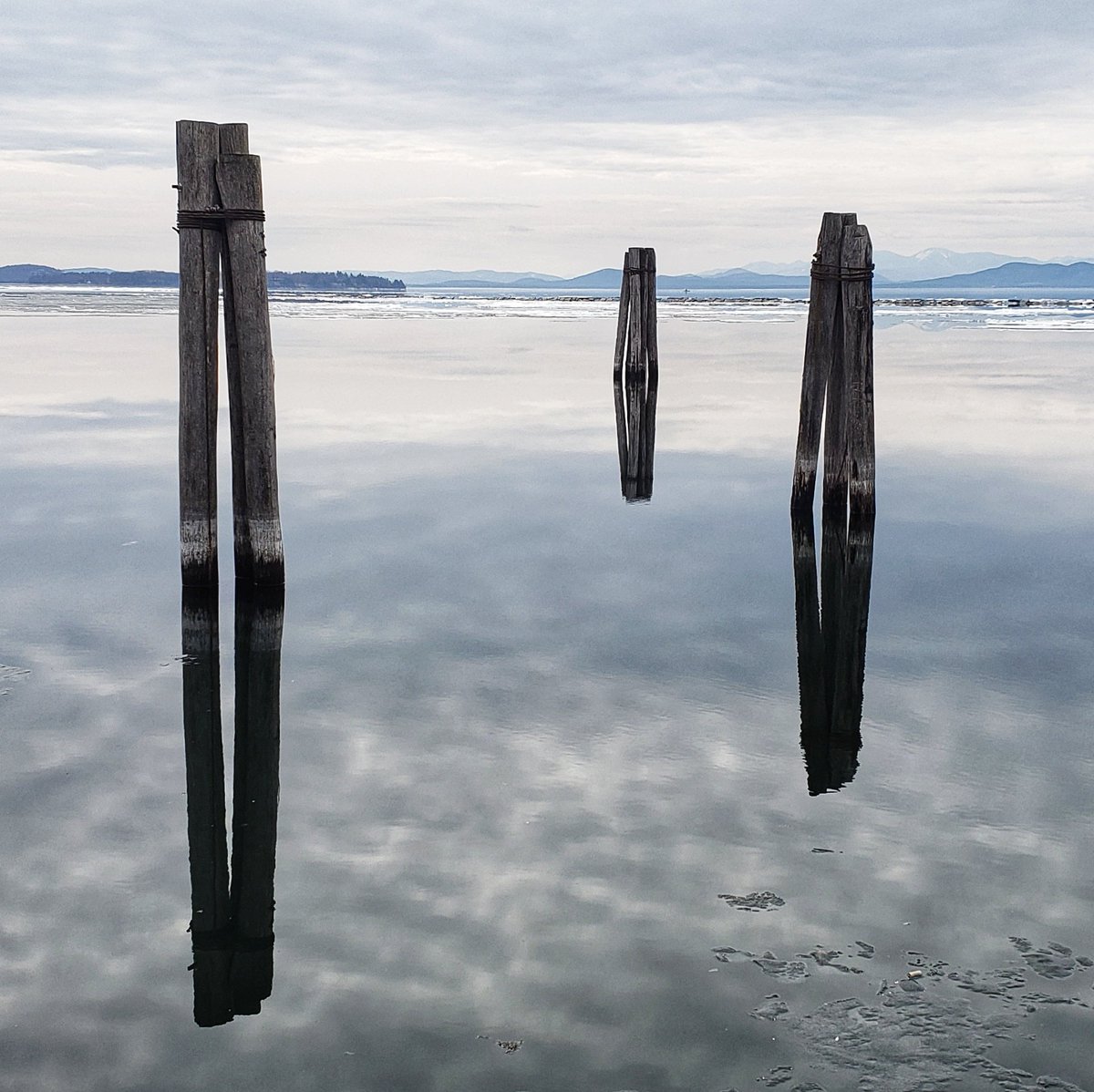 BleedinIris's tweet photo. #proportionrelativity #mvdig2f2019 

#lakechamplain #winter #placidwater #placidlake #zerowind #pilon #reflection #clouds #ice #frozenwater #alternativeperspective #inplainsight #alternativeview https://t.co/bcJKKNmQZL
