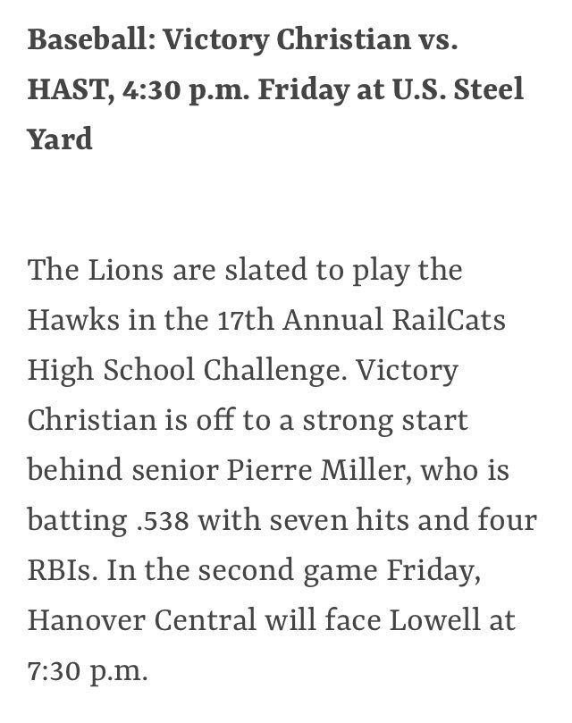 dchirch's tweet photo. 1- shout out to @RomeovilleKid for the coverage 2- @Coach_Speer34 we should make a wager on the game 3- that schedule of games works perfectly for you coach Speer! #vcabaseball https://t.co/MNMtLFuiuk