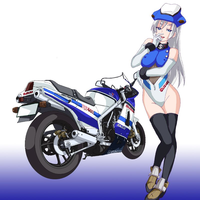 Hal Py コミック バイク擬人化菌書 より スズキrg400gさん 書いてみた こちらの作品にはカタナ400さんもいらっしゃいますが Gを書いてしまった 衣装デザインのせい T Co Nhwvlx53ba Twitter
