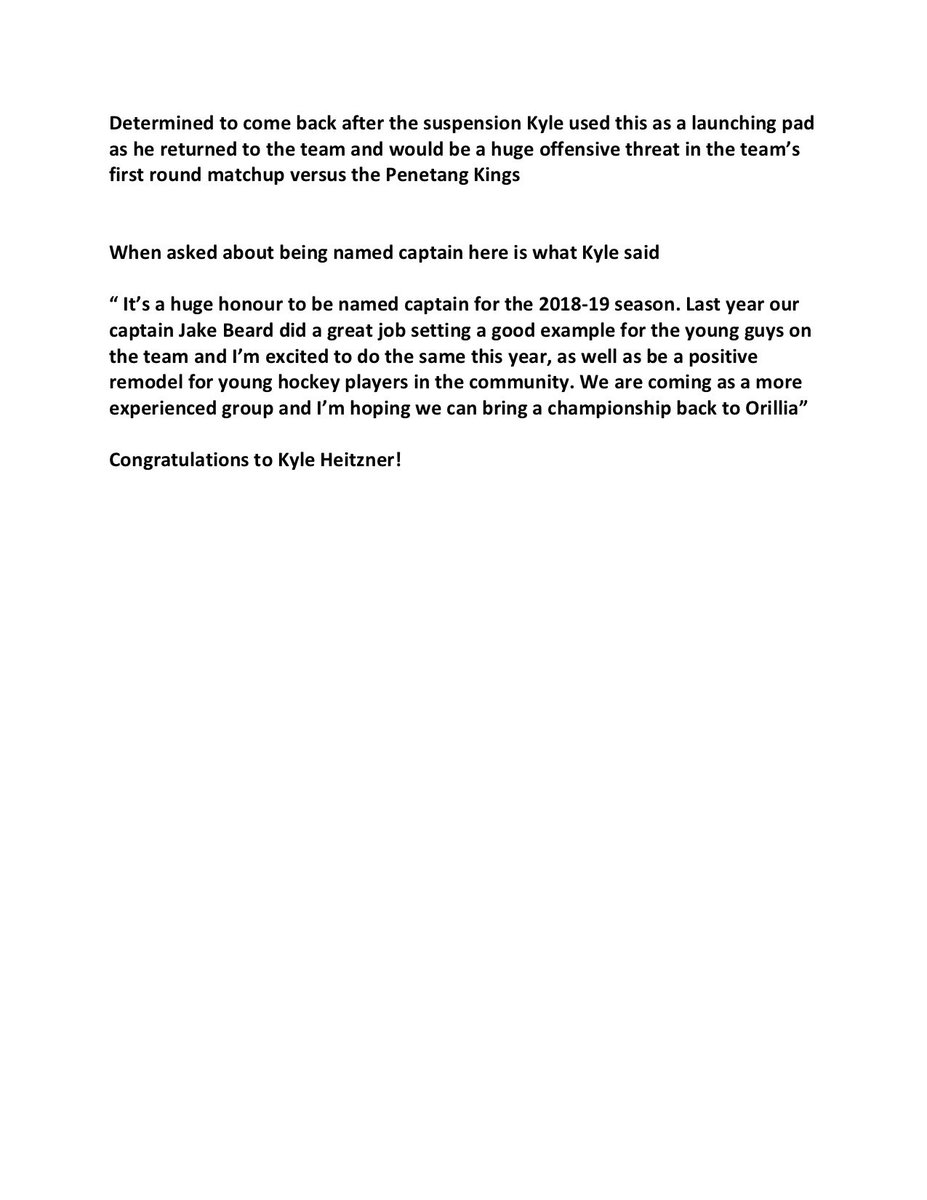 Orillia Terriers tweet media