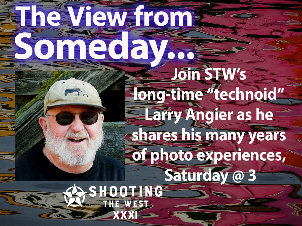 larryangier's tweet photo. Join me on Sat. Apr. 13 @ 3t Shooting the West XXXI in Winnemucca as I share experiences at my 30th year STW! C U There!
#NevadaPhotoExperience, #ShootingTheWest, #LarryAngier, #AmadorCountyPhotos, #STWXXXI, #WinnemuccaNevada, #NevadaPhotography https://t.co/hO6JFeZFV6