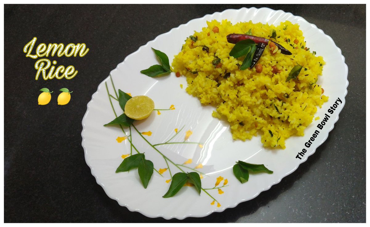 Greenbowl_story's tweet image. watch my full video of Lemon Rice | South Indian Food | Quick, Easy &amp;amp; Healthy Food at my YouTube Channel the green bowl story: youtu.be/W8dy6OyihzE  via @YouTube

#southindianfood #rice #recipes #lemonrice