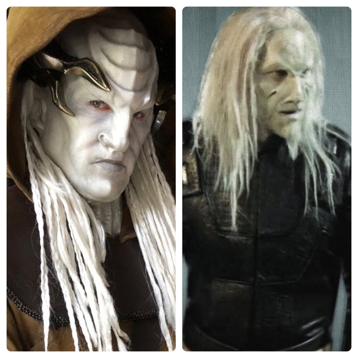 When Tenavik is really just Wraith Todd disguised as a monk. #StarTrekDiscovery #StargateAtlantis