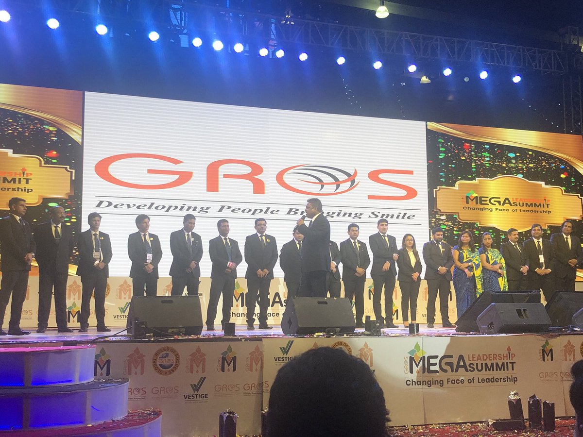 AbhinavSPundir's tweet photo. “Everyone wants success, but it only follows those who make a true approach to get it. You know the hard work and dedication has a destination which is success.” Congratulations to #GrosTeam for this successful event!! ..Many More To Go👏👏👏
#GrosMegaLeadershipSummit2019 https://t.co/uCwqeANwCC
