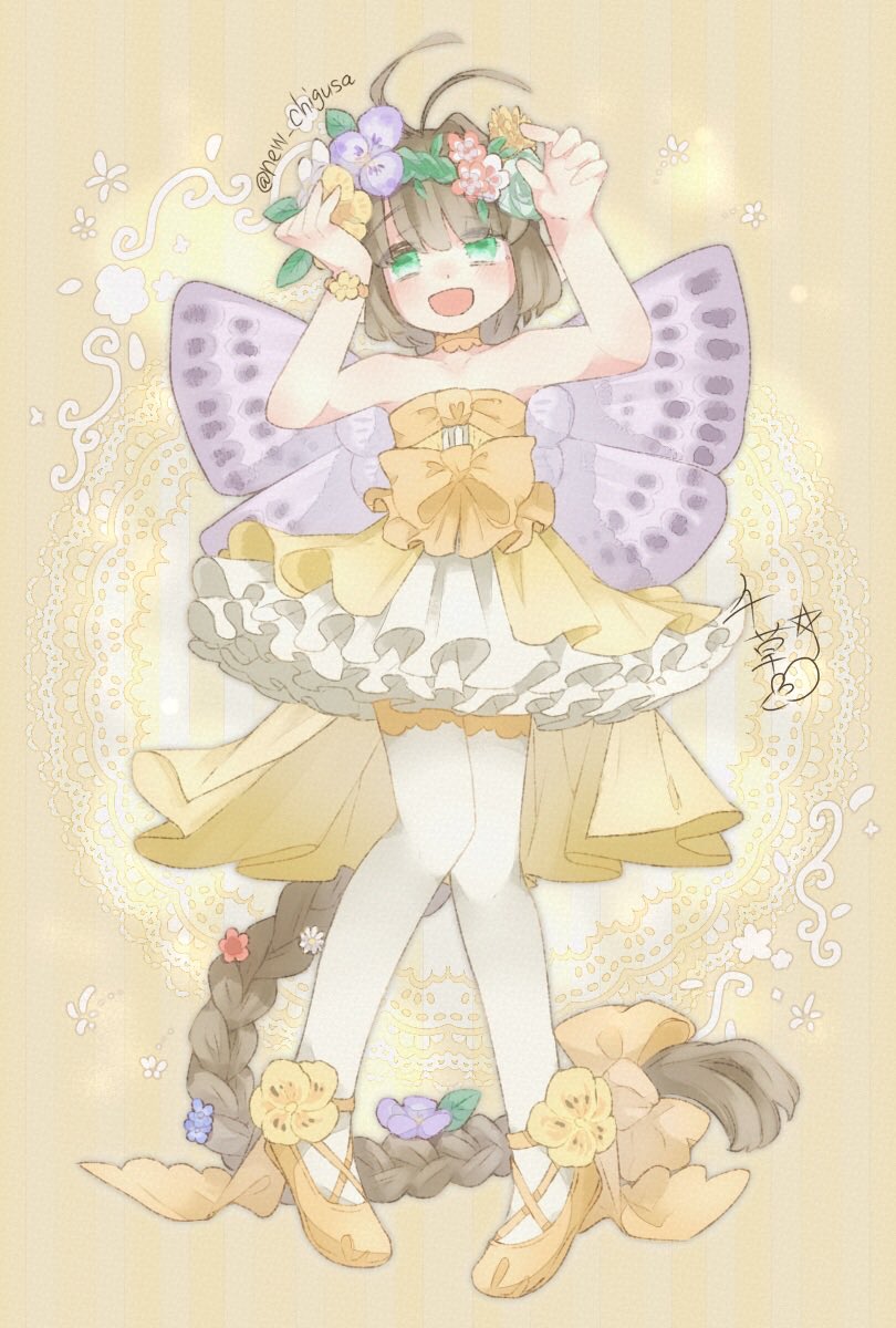 ちぐさ鼠 Skeb受付中 V Twitter オリジナル 絵描きさんと繋がりたい イラスト好きさんと繋がりたい 花冠 妖精 黄色 幼女 なイラスト いつもはしない様な描き方してみました ちぐさ鼠 Skeb受付中 V Twitter オリジナル 絵描きさんと繋がりたい イラスト好きさんと繋がりたい 花冠 妖精 黄色 幼女 なイラスト いつもはしない様な描き方してみました
