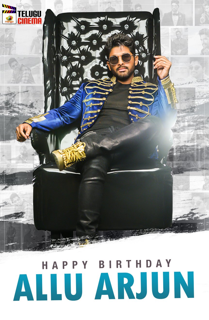 Wishing Southern Star a Very Happy Birthday! Tell us your favourite movie of Allu Arjun.. 