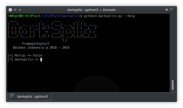 KitPloit's tweet photo. Darksplitz - Exploit Framework https://t.co/5oXxhYeogs #Backdoor #Bruteforce #Darksplitz #MikroTik #Plugin #Scanner #Scapy https://t.co/ys6VQnPBmr