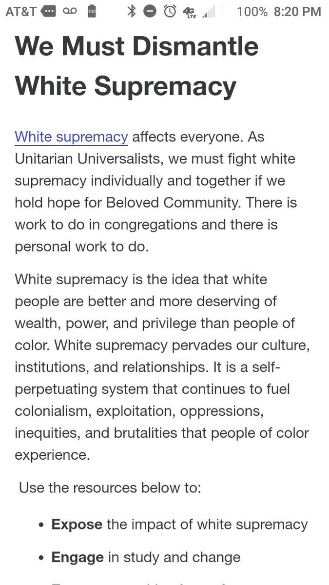 PDX Selina on Twitter "Here's a handy definition of white supremacy fr