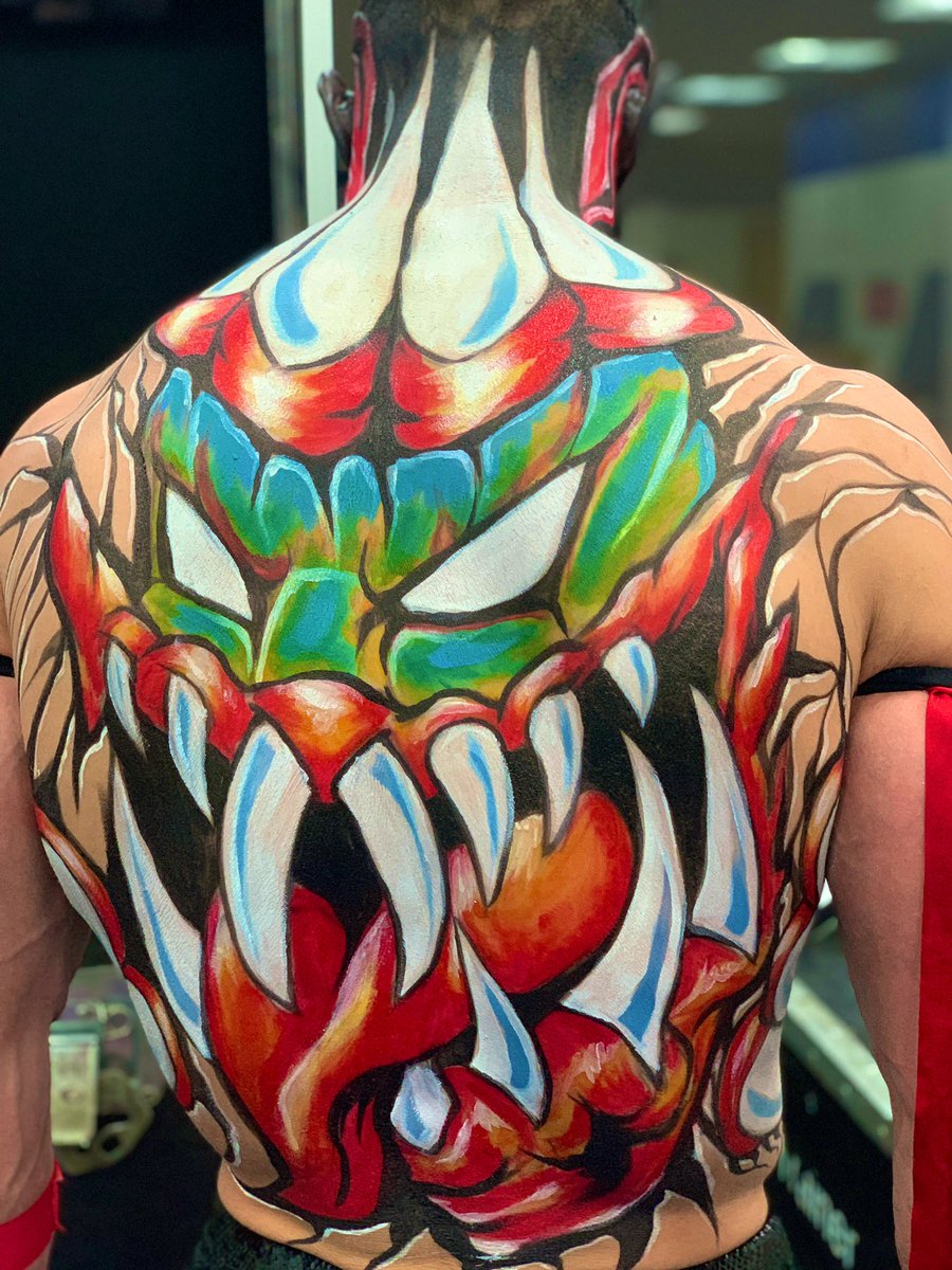 WrestleMania's tweet photo. The Demon is ready. @fightbobby is ready. Are you? The #IntercontinentalChampionship is on the line NEXT! #WrestleMania https://t.co/qCzWKDymCs