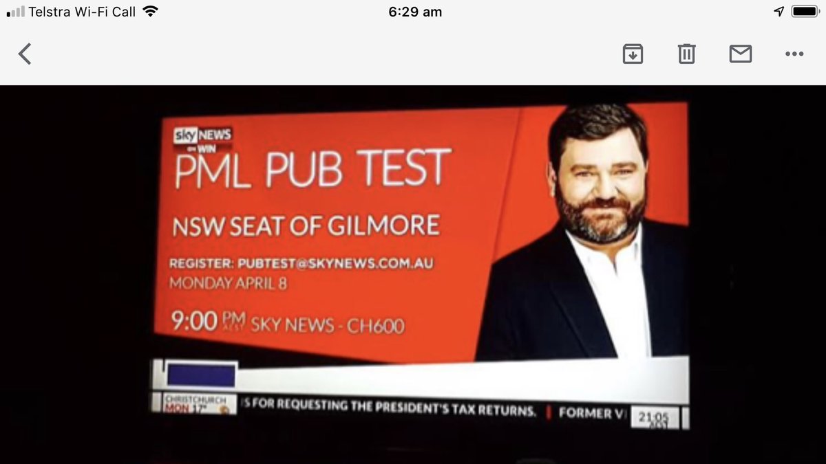 KatrinaHoddy's tweet image. Looking forward to joining Paul Murray on @SkyNewsAust tonight 9pm @BomBowlingClub #pubtest #Auspol #AusVotes19 #Gilmore