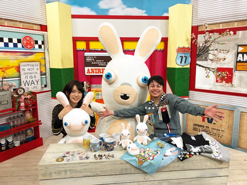 今日、深夜3時20分からテレビ東京で放送の「あにレコTV」にラビッツが