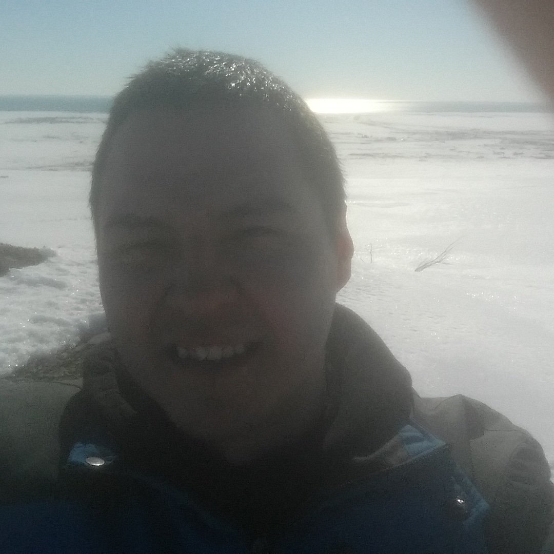 Snowboarding on Anvil today