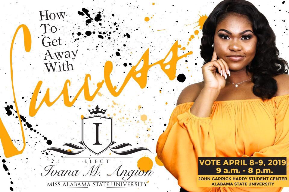 myasu_sos's tweet photo. One case that can be solved ๐ผ: Choosing Ivana Angion to be Miss Alabama State University TOMORROW (April 8th) and Tuesday, April 9th. ๐ #HTGAWS #myasu22 #myasu21 #myasu20 #myasu19 #ASU_RYS19 @QueenVanaaa_ https://t.co/KOKIRxpcU2