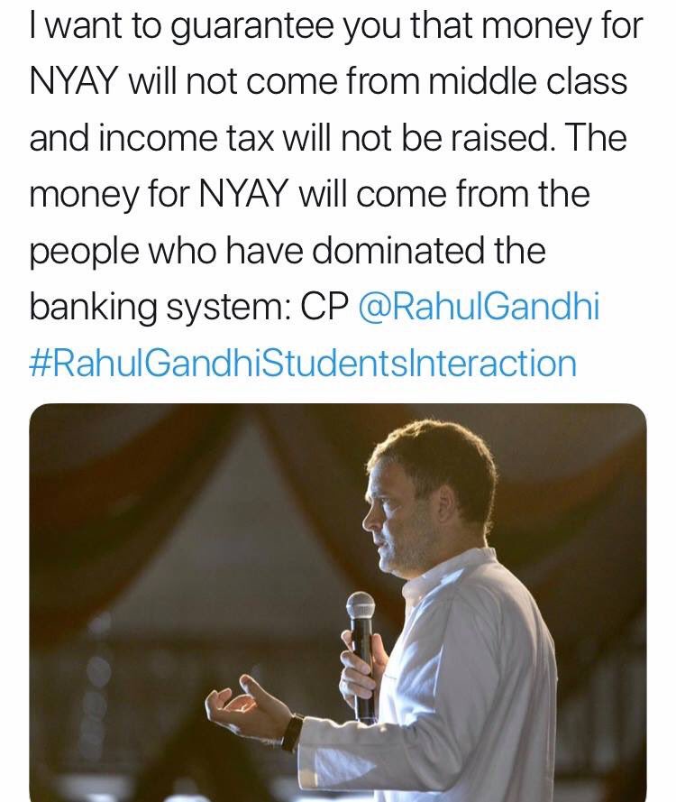 db_thinks's tweet photo. इटालीयन राजकुमार जी, हर बैंक में पैसा मेरे जैसे हर किसिका है जो मेहनत करता है और वहीं बैंक में जमा कर देता है।
क्या #कांग्रेस @RahulGandhi, #NYAYScheme द्वारा किये गये खाली-खोखले वादे को पूरा करने के लिये बैंकों से पैसे चुरायेंगे...
#CorruptCongress #AntiMiddleClassCongress. https://t.co/AV28tugzSo