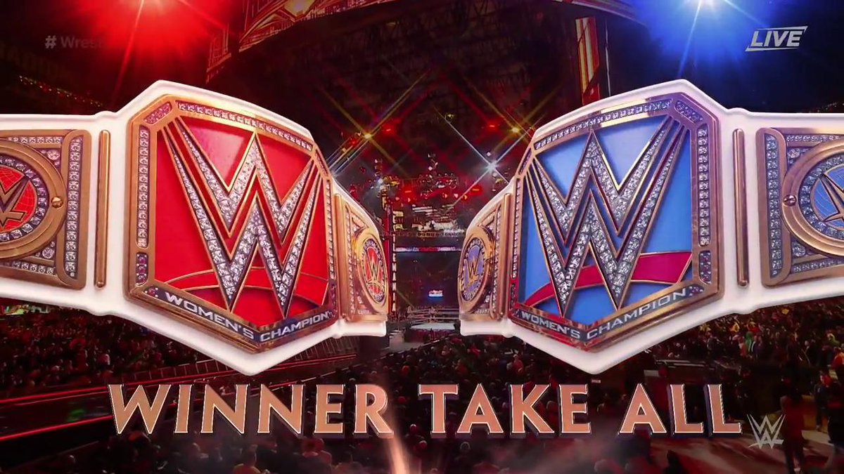 fcwwechile's tweet photo. ¿Por qué #WinnerTakeAll? La que gana se lleva los 2 títulos femeninos!! #Wrestlemania https://t.co/678rLunIv6