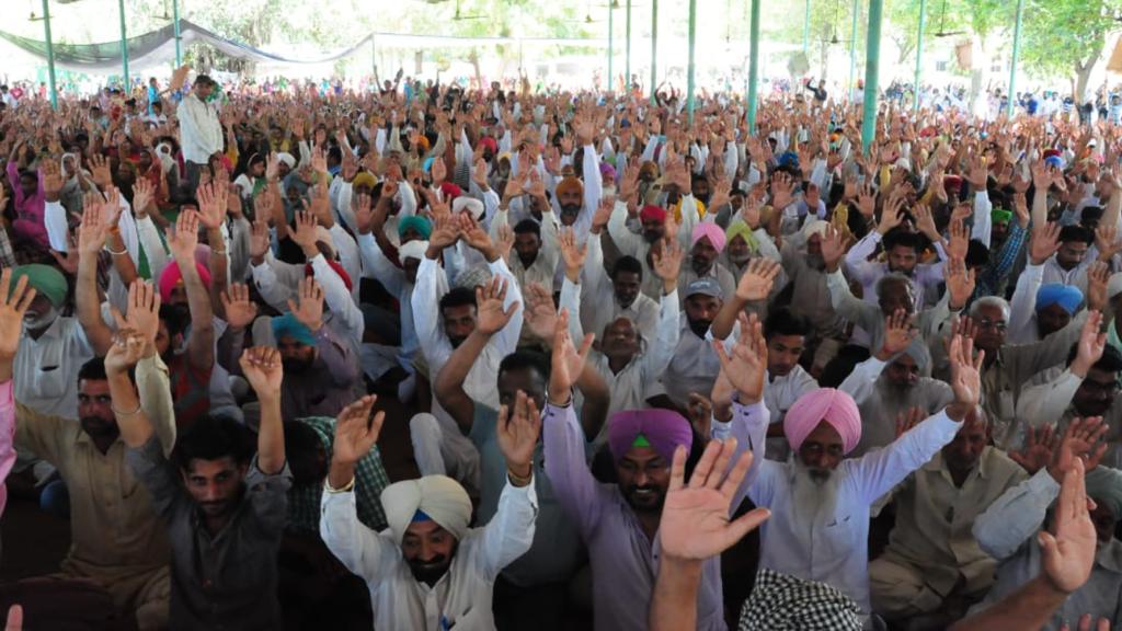insanshobha's tweet photo. Glimpses of @derasachasauda Foundation Month Celebration, Distt. Bathinda, Punjab on 7th April 2019. Ration &amp; groceries were distributed to needy families. https://t.co/1aitMEXvUt