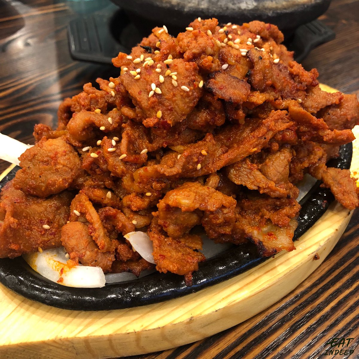 eatindeed's tweet photo. Spicy Pork Bulgogi Combo serve with Kimji Soup 🇯🇵🇯🇵🇯🇵
📍: BCD Tofu
#eatindeed #eatindeedLA #BCDtofu https://t.co/S6bDzxEUNk