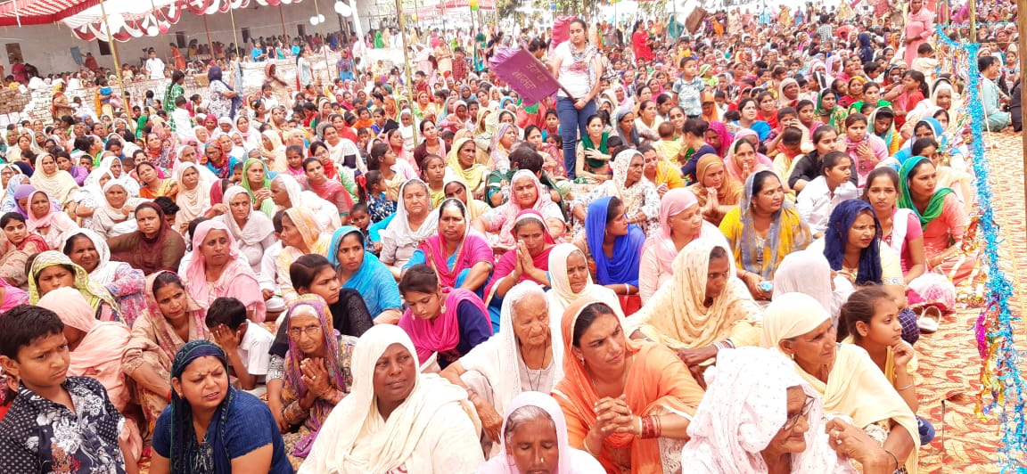 insanshobha's tweet photo. @derasachasauda Foundation Month Celebration, Sunam, Distt. Sangrur, Punjab on 7th April 2019. https://t.co/ORyQHIxOK3