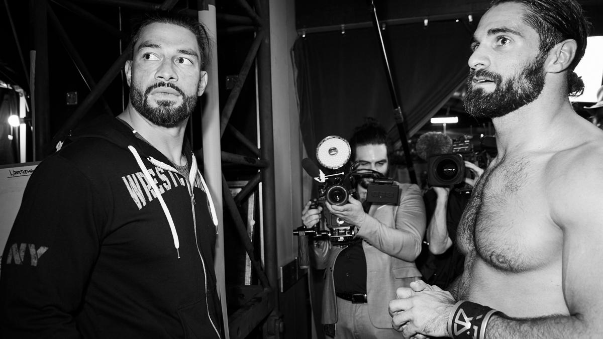TheRREmpire_'s tweet photo. The Big Dog @WWERomanReigns behind the Scenes at #Wrestlemania35  #RomanReigns #RomanEmpire #joeanoai #wwe #raw #theguy https://t.co/XSHKE0Hb4s