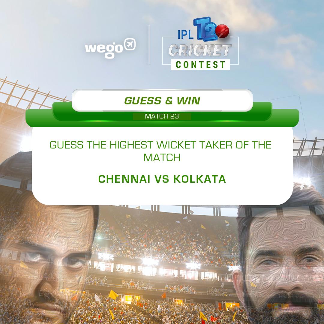 WegoIndia's tweet photo. #CSKvKKR Submit your answer here >>  https://t.co/0ZLA6ge6rg
One winner will win their favourite team's jersey and enter the draw for the grand prize - round-trip flight and final match tickets!
#contestalert #iplcontest #ipl2019 #csk #kkr #mi #dc #srh #rr #rcb #kxip https://t.co/cdfIqNCYfP
