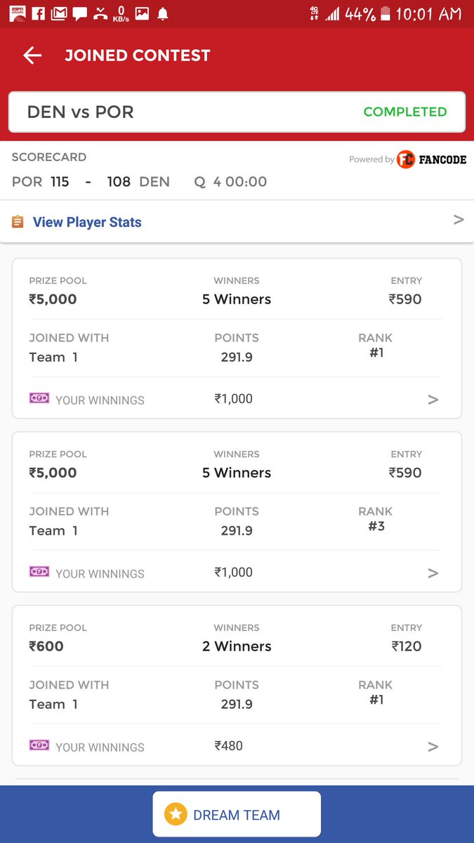 Royalgoyal23's tweet photo. #nba #nbq #NBAROCK🤘🤘
#Cleansweap
1 #DENvsPOR
hope u all won good congrats to all.😍😍
If u won single panny with our team u can post here with tagging us
@Royalgoyal23
#like #Retweet
For any update
👇👇👇👇👇
https://t.co/csDZ2rJqzq https://t.co/8BHQaxQ7po