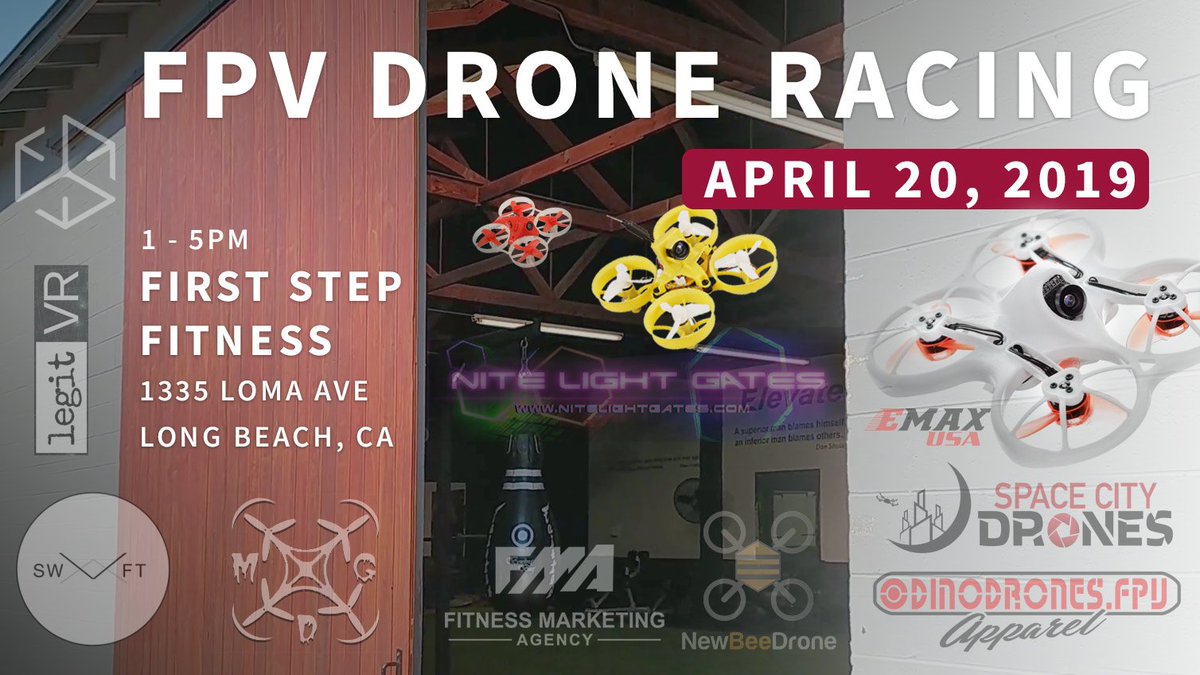 swvftAR's tweet photo. hey SoCal FPV pilots! Tiny whoop race &amp; fun fly in Long Beach Saturday 4/20 1pm! Free! RSVP link https://t.co/jfzBPULf7G 👈 NEW Location! 
..
#fpv #fpvdrones #fpvracing #drones #quaddiction #tinywhoop #fpvracer #fpvfreestyle #fpvpilot #fpvlifestyle #tinywhoop @swvftar #swvft https://t.co/4TlvFTNHLg
