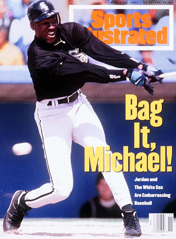 Unfortunately, the national perspective of MJ’s baseball skills was driven largely by Sports Illustrated’s infamous “Bag it Michael!” cover. Yet S.I. ran that in mid-March during spring training, just a bit more than a month into Jordan's time in baseball.