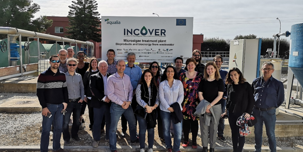 OI_Eau's tweet photo. Dans le cadre du projet @INCOVERproject, auquel participe l'Office International de l'Eau (OIEau), une visite d’un site pilote de traitement des #eauxusées a été réalisée en Espagne. Découvrez la vidéo ! https://t.co/JwbjNpYqsG https://t.co/DDLOYa2BUK