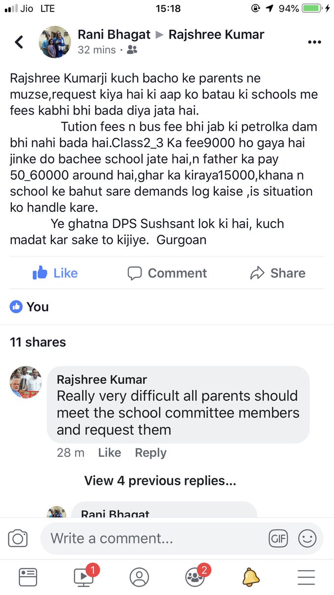 rajshreealok5's tweet image. The DPS school in Gurgaon Shushantlok has increased the feed to 9000 ,middle class parents are in a crisis please intervene @manohar @RamBilasBJP @PrakashJavdekar @BJP4Haryana @PMOIndia