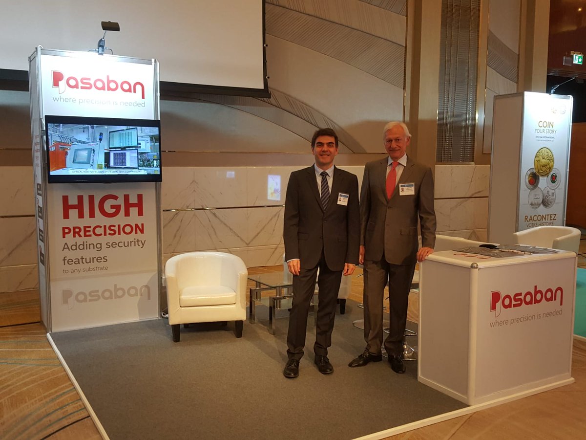 PasabanMachines's tweet photo. Stop by our booth no. 16. Let's talk about opportunities in #banknote design and industrializing the application of #SecurityFeatures to banknotes. https://t.co/o6FK4IASA0
#CurrencyConference #SecurityPrinting #SecurityDocuments https://t.co/2vT4wy7XUl
