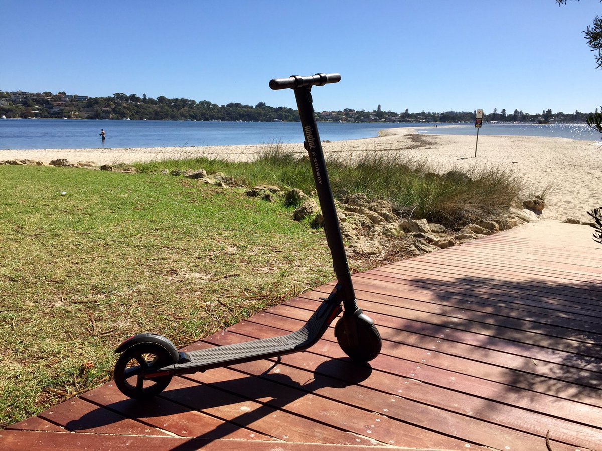 Rexemagne's tweet photo. Today’s Ride #RexTrex
Super chill #PointWalter
Jetty - Jetty Panoramic 1/2 - Point Walter sand bridge 🛴💨
#Perth #SwanRiver #PointWalterReserve #PointWalterJetty #eScooter #Segway #Ninebot #eRideable #Scooter #ZeroEmissions #Attadale #Bicton #sandbridge #justanotherdayinWA https://t.co/6Xpl54l6uo