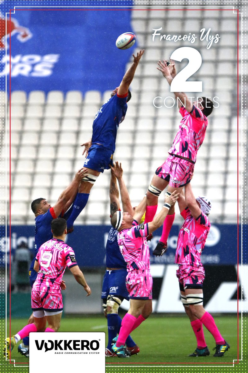 FCGrugby_en's tweet photo. 🦒 Saturday, Francois Uys won 5 line-outs, including 2 stolen on opponent throw. Imperial #FCGSFP #AllezFCG https://t.co/FPusKvDQ1X