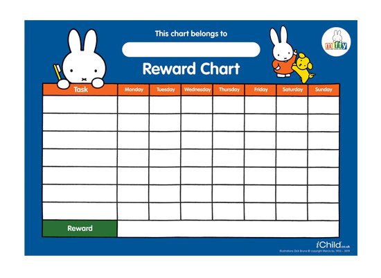 Children S Reward Charts For Good Behaviour