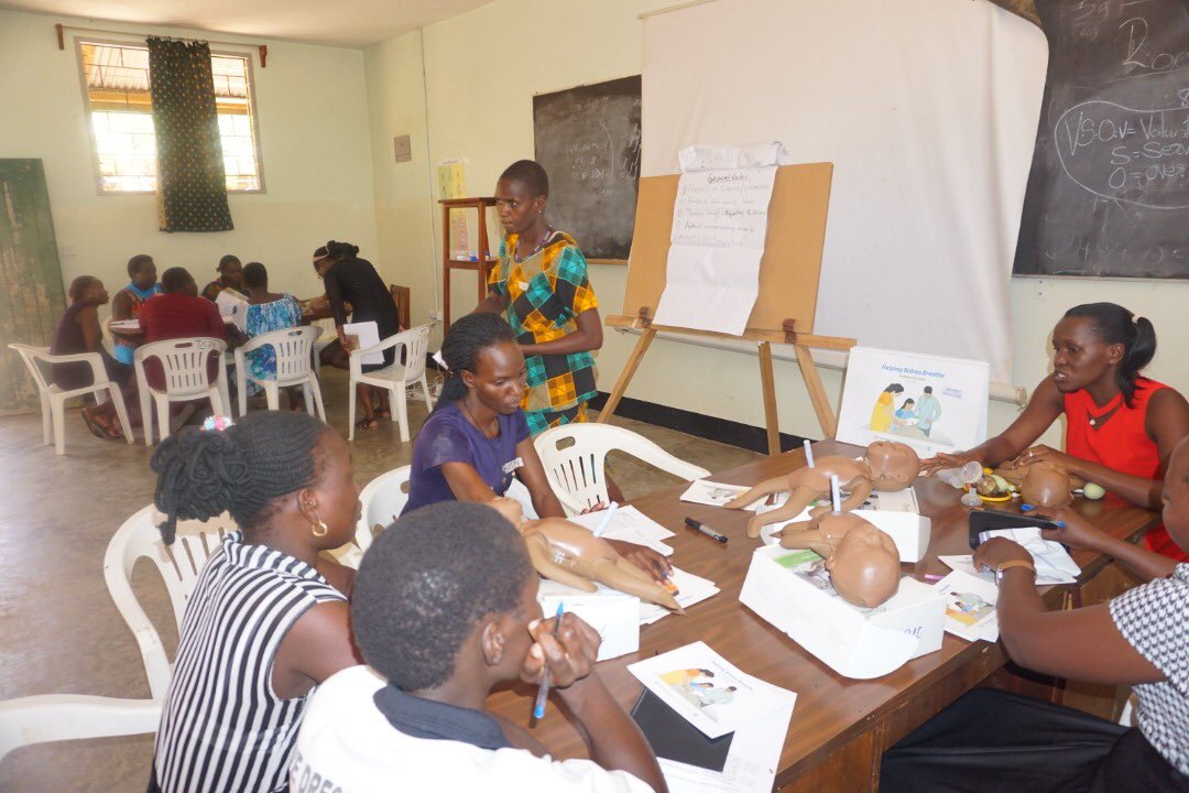 Sim_ForLife's tweet photo. Helping Babies Survive(HBS) &amp; Helping Mothers Survive(HMS) training ongoing in Napak Karamoja region at #matanyhospital under @Cuamm Doctors with Africa in partner with @Sim_ForLife #handsonpracticetosavelives @ELMAPhilanthro @LaerdalGH @GlobalHealthMGH @CamtechUganda @WHOUganda https://t.co/KKBxZLkPfS