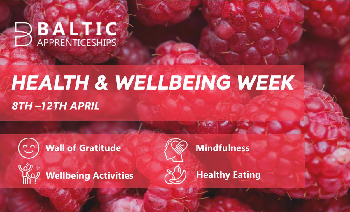 Today marks the start of our #HealthandWellbeing week, where we'll be raising money for our partner charity, #ChangingLives.

We're hosting a range of activities for our amazing staff, including a healthy bake sale, fruit smoothies, walking and a wall of gratitude ❤️