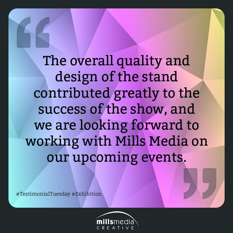 GlentonMedia's tweet photo. #TestimonialTuesday #Exhibition #Exhibitions #Exhibitionstanddesign #Exhibitionstandbuild #tradeshow #tradeshowbuild https://t.co/1F6RaZSPgF