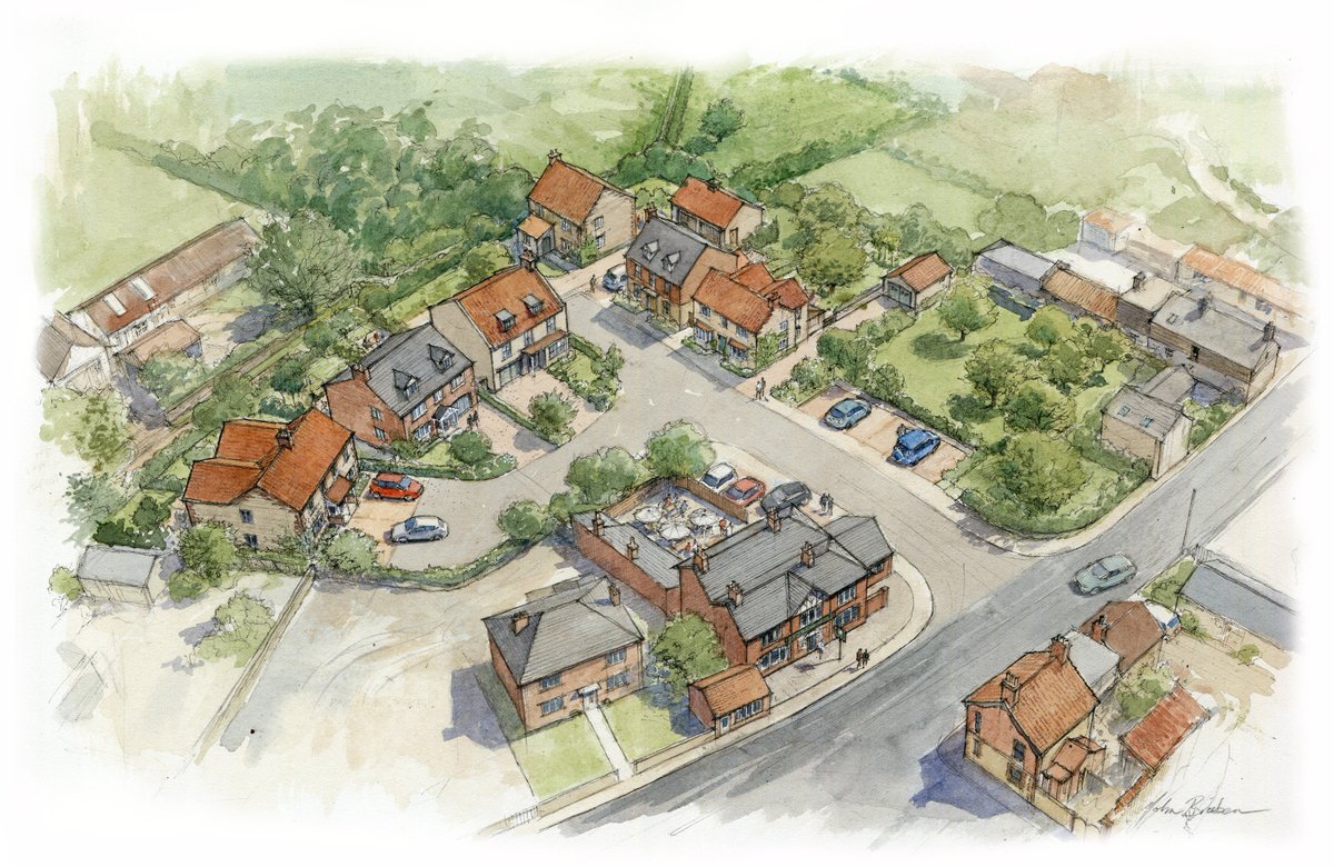 TPS has recently secured outline planning consent for 7 #houses (5 4 bed detached and 2 3 bed bungalows) in #Waddingham, #Lincolnshire. We are now marketing the land (circa 1 acre) for sale. For all enquiries, please contact lewis.cove@bankslong.com or call 01522 544515