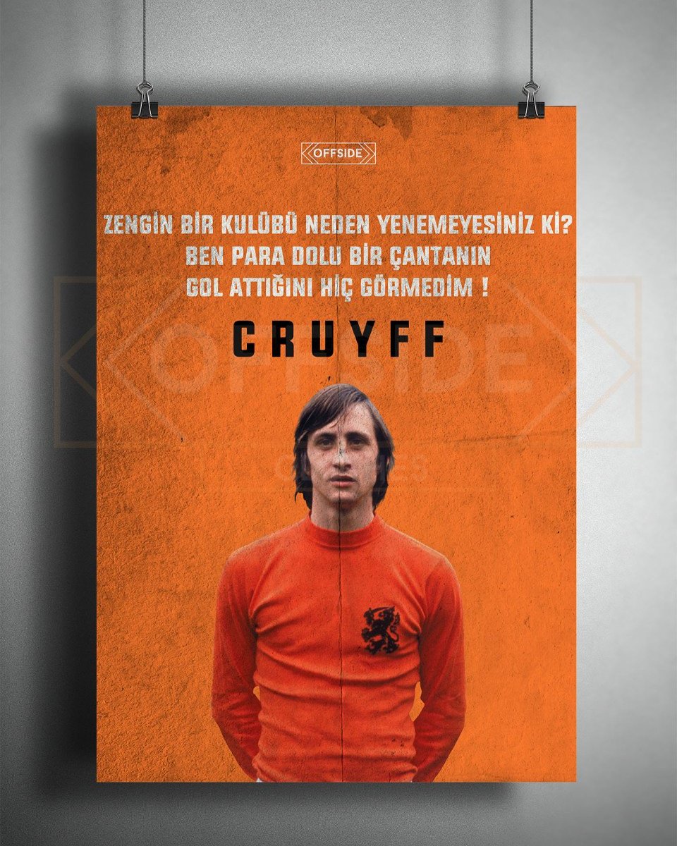 offsideclothes's tweet photo. “Zengin bir kulübü neden yenemeyesiniz ki ? Ben para dolu bir çantanın gol attığını hiç görmedim.”
Johan Cruyff 

#Cruyff 
🌐:https://t.co/tkMp33kwOh
📱:0 533 151 58 92

#Offsidesign https://t.co/ABSfVT588Q