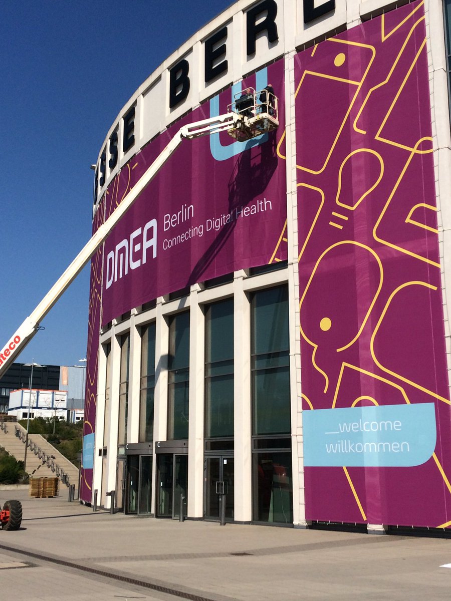 Noch in der Perfektionierungsphase der #dmea19 Morgen geht es dann los!