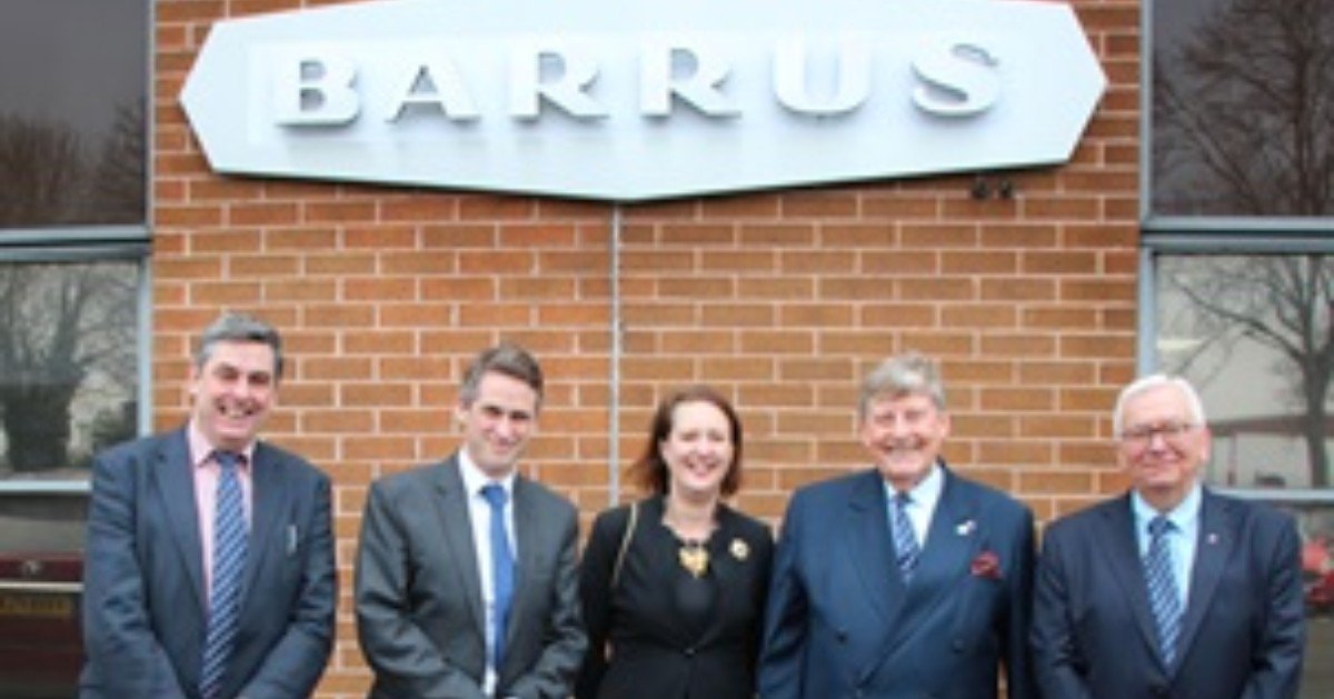 britishmarine's tweet photo. Member News: Secretary of State for Defence, Gavin Williamson visits British Marine member, E. P. Barrus to discuss a number of specialist projects the company are involved with. Read the full story: https://t.co/wnFQnBDF6H #BMNews #EPBarrus #UKEconomy https://t.co/H4A0XBUdxs